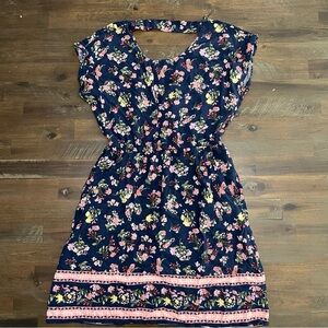 Pink Republic floral cinched waisted dress. Excellent used condition